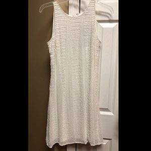 White beaded Gianni Bini